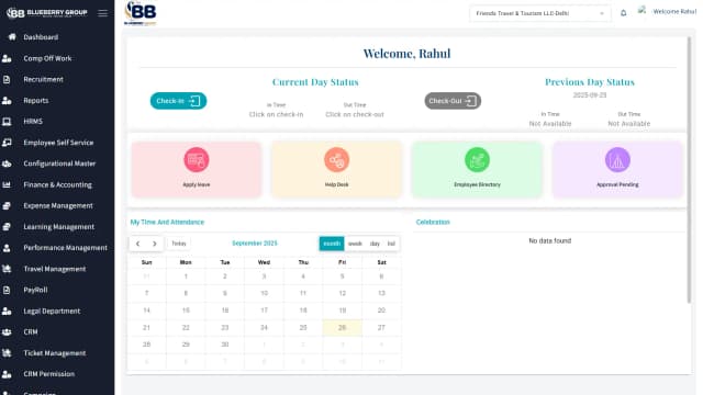 Enhanced Internal HRMS