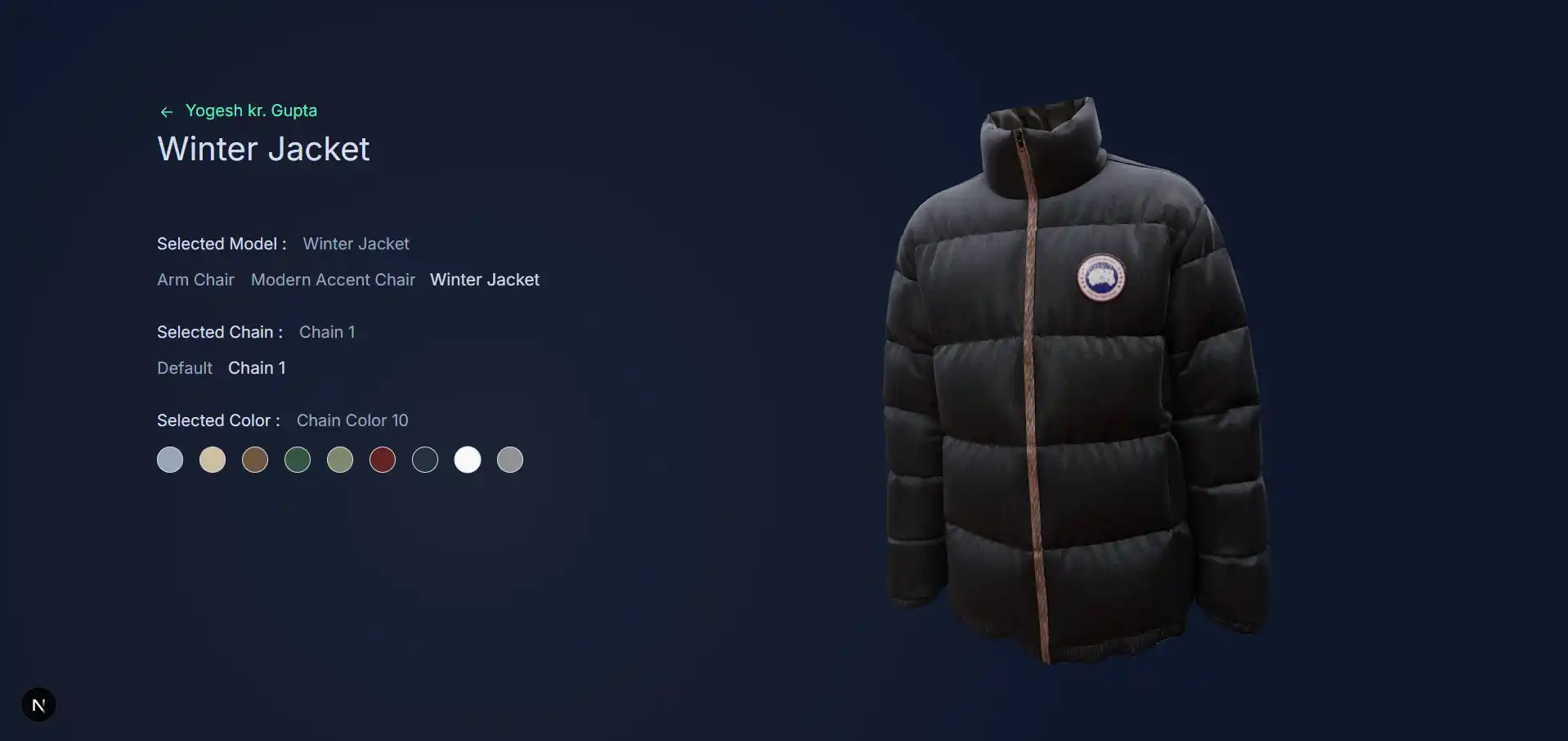 Winter Jacket desktop